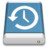 Blue External Drive Backup Icon
